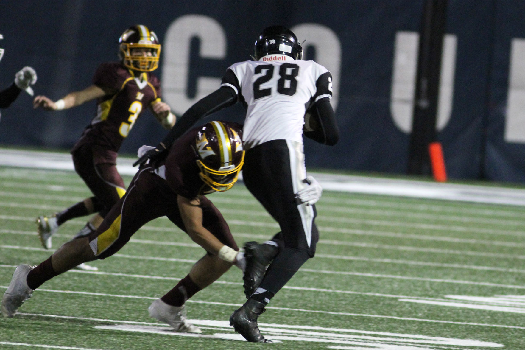 Lakeland at Menomonie football 10-25-19